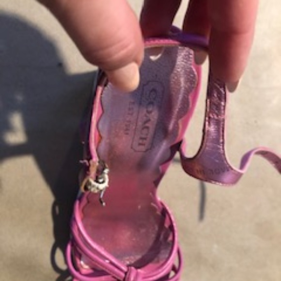 Woman's Coach Wedges - Picture 3 of 3